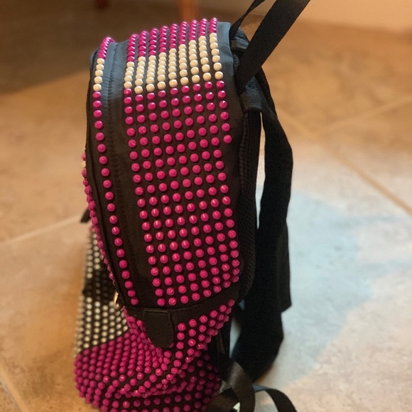 Fendi Karlito Pink Riveted Backpack!! Rare!! main image 5